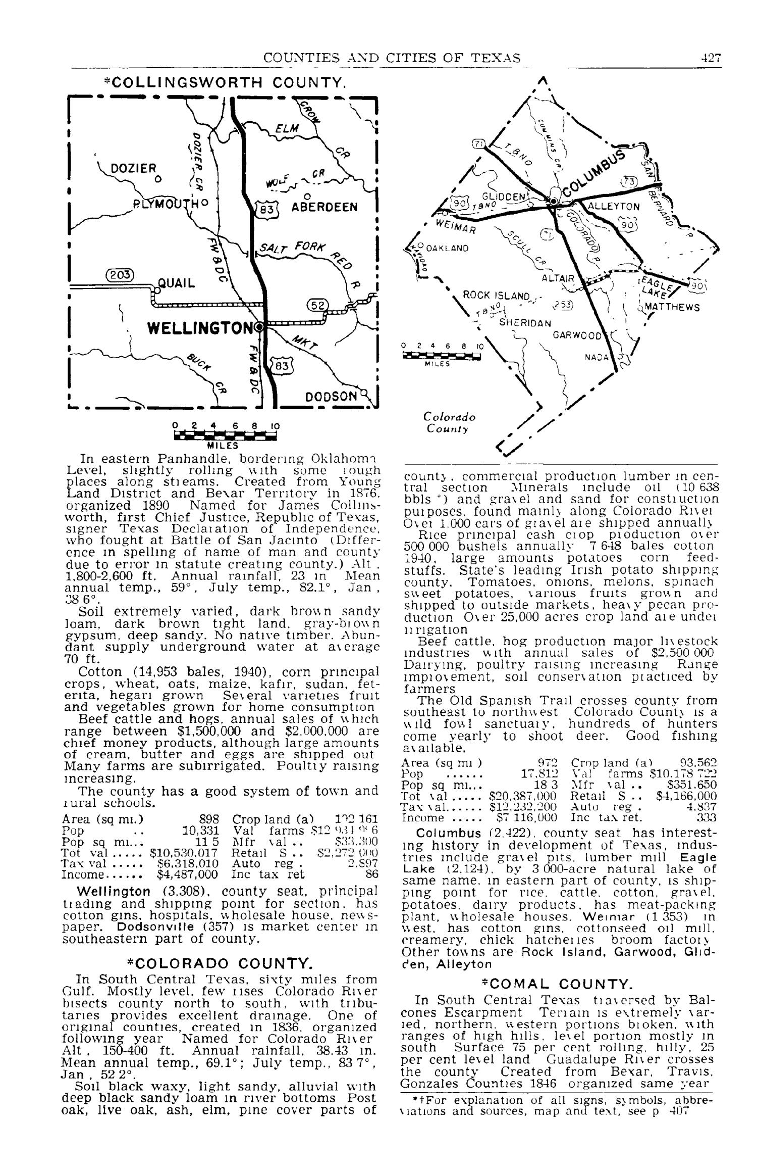 Texas Almanac, 1941-1942
                                                
                                                    427
                                                