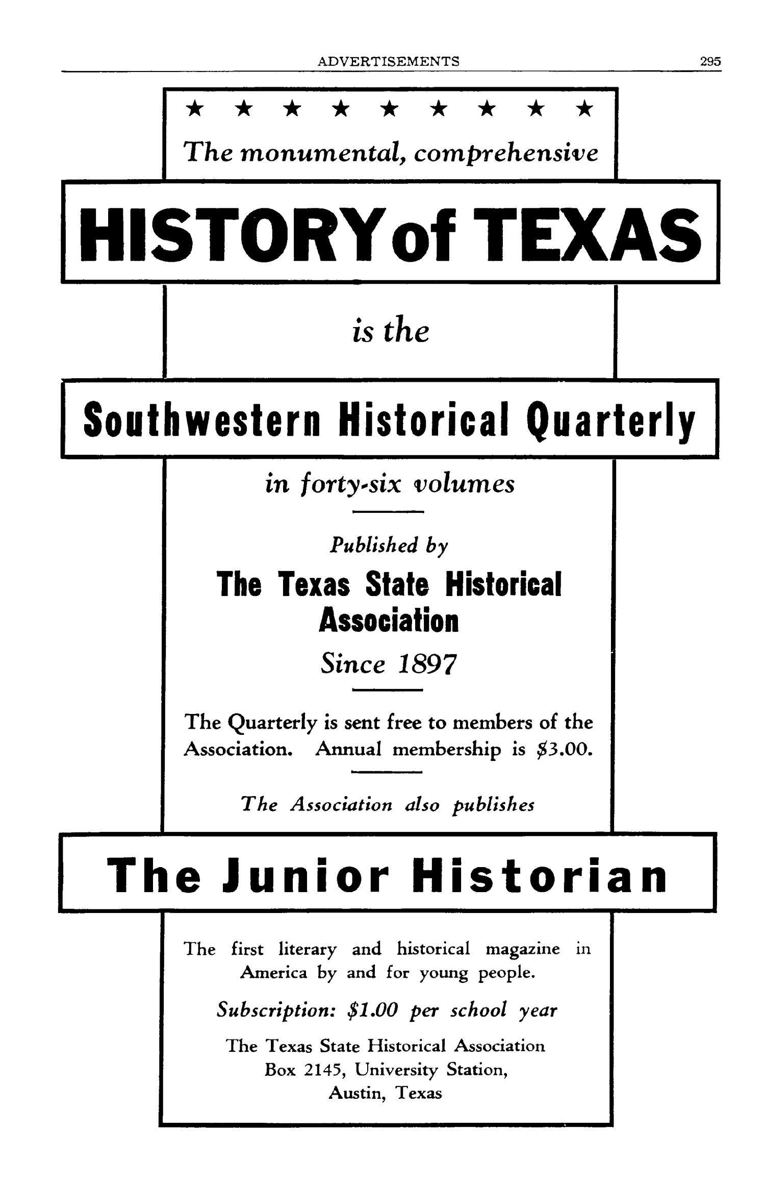 Texas Almanac, 1943-1944
                                                
                                                    295
                                                
