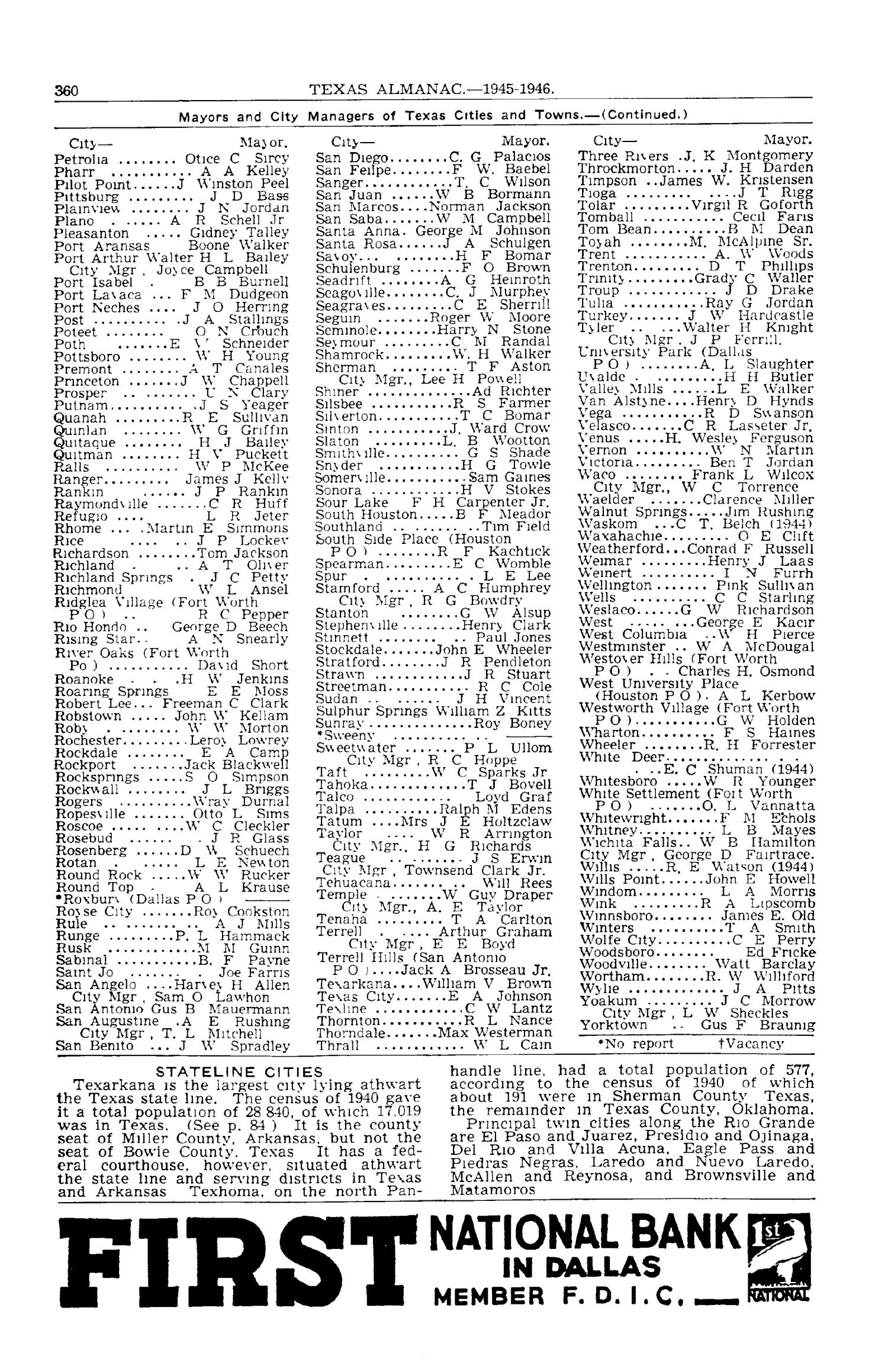 Texas Almanac, 1945-1946
                                                
                                                    360
                                                