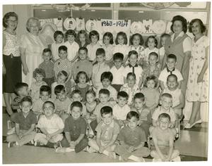 Primary view of object titled '[Jewish Pre-School Students]'.