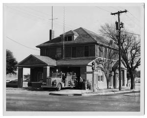 Primary view of object titled '[Dallas Fire Department Station #19]'.