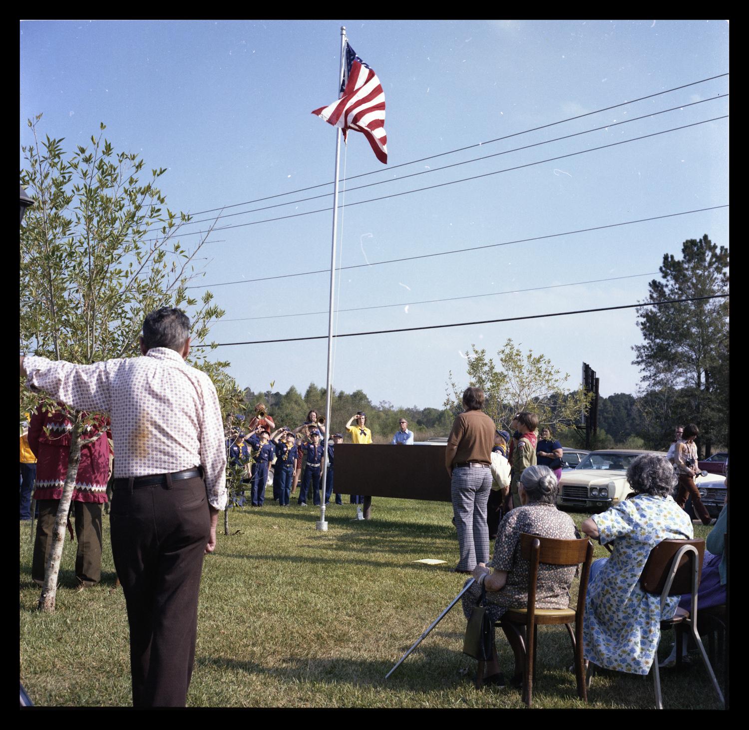 Flag Dedication Ceremony
                                                
                                                    [Sequence #]: 1 of 1
                                                