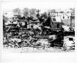 Photograph: [Residential damage after the 1947 Texas City Disaster]