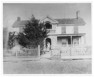 Primary view of object titled 'Christopher and Martha Huffhines Home'.