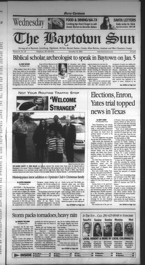 Primary view of object titled 'The Baytown Sun (Baytown, Tex.), Vol. 81, No. 28, Ed. 1 Wednesday, December 25, 2002'.