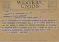 Letter: [Telegram from A. L. Diamond, April 14, 1953]