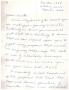 Primary view of [Letter from Mrs. Gordon Asbury to Truett Latimer, April 11, 1953]