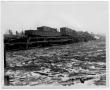 Primary view of [Damaged railroad tracks near the docks after the 1947 Texas City Disaster]