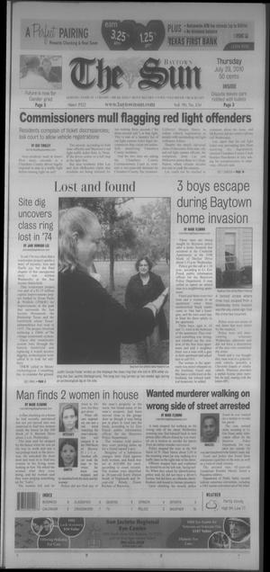 Primary view of object titled 'The Baytown Sun (Baytown, Tex.), Vol. 90, No. 150, Ed. 1 Thursday, July 29, 2010'.