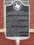 Photograph: [Plaque at Texas & Pacific Depot]