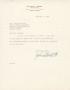 Letter: [Letter from John L. Hester to Truett Latimer, February 3, 1953]