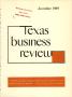 Journal/Magazine/Newsletter: Texas Business Review, Volume 43, Issue 12, December 1969