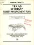 Primary view of Fishery Management Plan for the Shrimp Fishery in Texas Waters