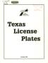 Book: Texas License Plates, 2002