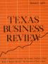 Primary view of Texas Business Review, Volume 42, Issue 1, January 1968