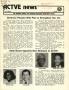 Journal/Magazine/Newsletter: ACTVE News, Volume 15, Number 3, June 1984