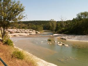 Primary view of object titled '[River in Glen Rose]'.