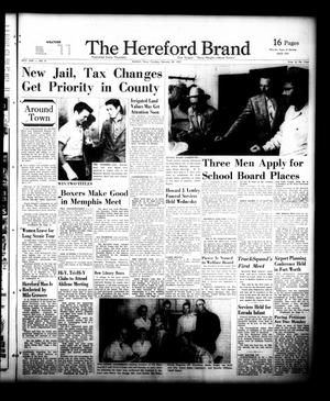 Primary view of object titled 'The Hereford Brand (Hereford, Tex.), Vol. 56, No. 9, Ed. 1 Thursday, February 28, 1957'.