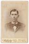 Photograph: [Unknown Clean Shaven Man Wearing Bow Tie]