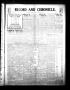 Newspaper: Record and Chronicle. (Denton, Tex.), Vol. 30, No. 33, Ed. 1 Thursday…