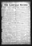 Primary view of The Lampasas Record (Lampasas, Tex.), Vol. 29, No. 36, Ed. 1 Thursday, April 16, 1936