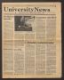 Primary view of University News (Irving, Tex.), Vol. 6, No. 5, Ed. 1 Wednesday, November 10, 1982