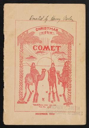 Primary view of object titled 'The Comet, Volume 10, Number 3, December 1910'.
