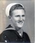 Photograph: [W.D. Thames Jr. in Navy Uniform]