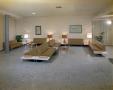 Photograph: [Lobby with leather Couches]