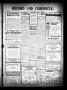 Newspaper: Record and Chronicle. (Denton, Tex.), Vol. 13, No. 19, Ed. 1 Thursday…