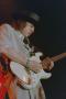 Primary view of [Stevie Ray Vaughan Playing Guitar at R&B Foundation Benefit]