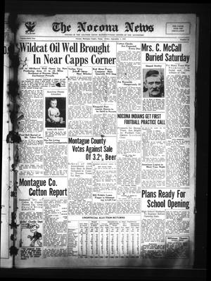 Primary view of object titled 'The Nocona News (Nocona, Tex.), Vol. 29, No. 12, Ed. 1 Friday, September 1, 1933'.