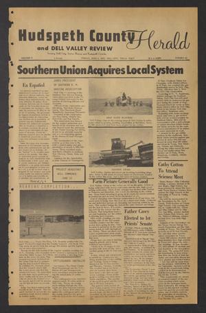 Primary view of object titled 'Hudspeth County Herald and Dell Valley Review (Dell City, Tex.), Vol. 11, No. 40, Ed. 1 Friday, June 9, 1967'.