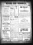 Newspaper: Record and Chronicle. (Denton, Tex.), Vol. 9, No. 307, Ed. 1 Saturday…