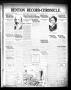 Newspaper: Denton Record-Chronicle. (Denton, Tex.), Vol. 21, No. 55, Ed. 1 Satur…