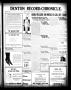 Newspaper: Denton Record-Chronicle. (Denton, Tex.), Vol. 20, No. 69, Ed. 1 Monda…
