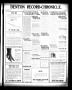 Newspaper: Denton Record-Chronicle. (Denton, Tex.), Vol. 20, No. 26, Ed. 1 Satur…