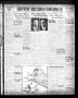 Newspaper: Denton Record-Chronicle (Denton, Tex.), Vol. 23, No. 177, Ed. 1 Satur…