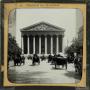 Photograph: Glass Slide of The Church of the Madeleine (Paris, France)