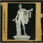 Photograph: Glass Slide of Statue of Apollo Belvedere, No 8