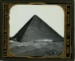 Primary view of Glass Slide of the Pyramid of Cheops (Egypt)
