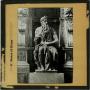 Photograph: Glass Slide of Statue of Moses, No. 5