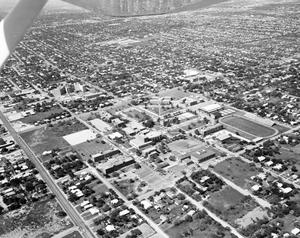 Primary view of object titled 'Aerial Photograph of Hardin-Simmons University (Abilene, Texas)'.