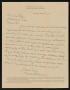 Letter: [Letter from Haskell and Haskell to C. C. Cox, May 12, 1921]