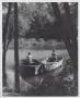 Photograph: [Two boys fishing from rowboats]