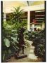 Photograph: Statue of a Girl in the Atrium at the Denton Public Library
