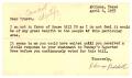 Postcard: [Postcard from Rebecca Reddell to Truett Latimer, April 6, 1955]