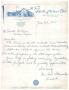 Letter: [Letter from Mrs. Hart Shoemaker to Truett Latimer, January 3, 1955]