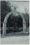 Thumbnail image of item number 1 in: '[Gate of Maria de la Luz Cemetery]'.