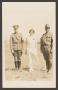 Postcard: [Woman and Two Soldiers]